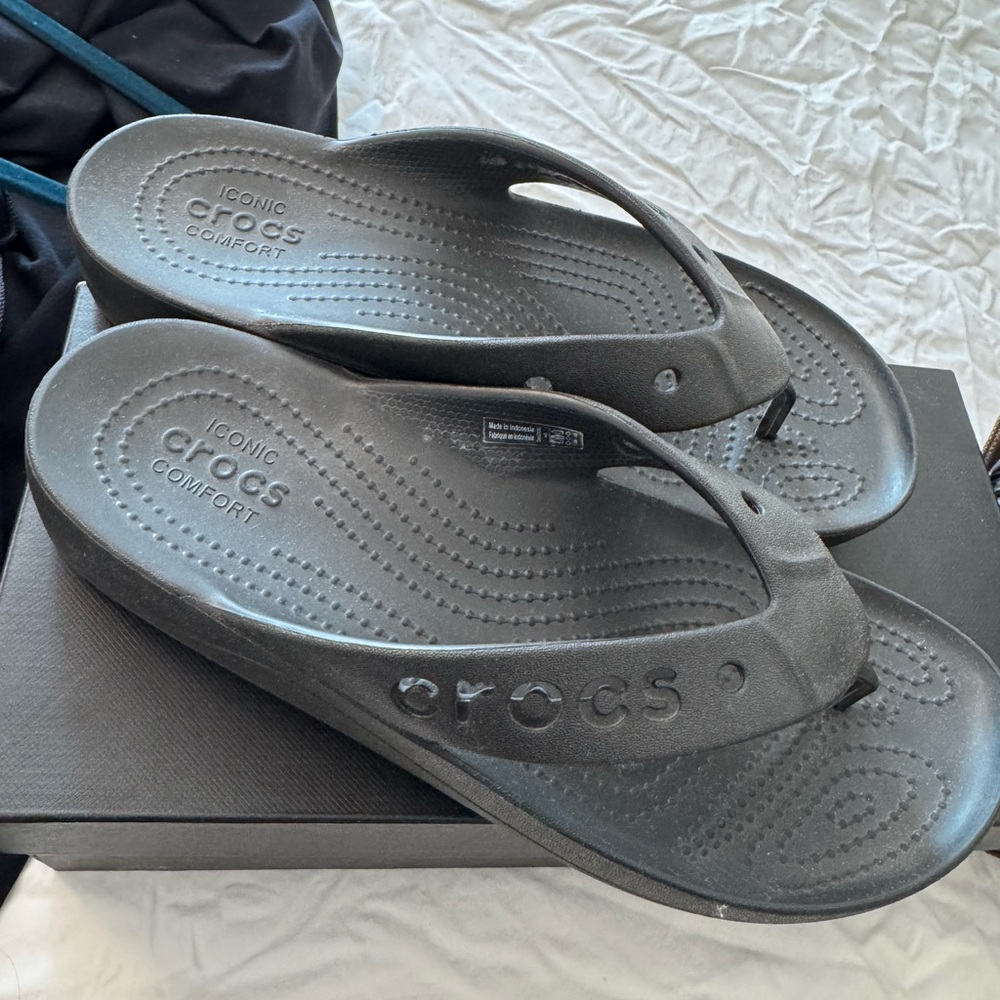 CROCS Classic Black Sandals